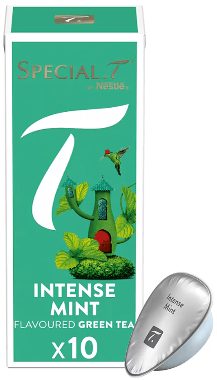 Чай в капсулах для кавоварок Dolce Gusto "Intense Mint" 10 капсул (потрібен адаптер), фото 1