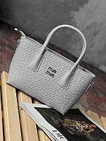 Жіноча сумка Miu Miu сірий 4 ДЛ7329