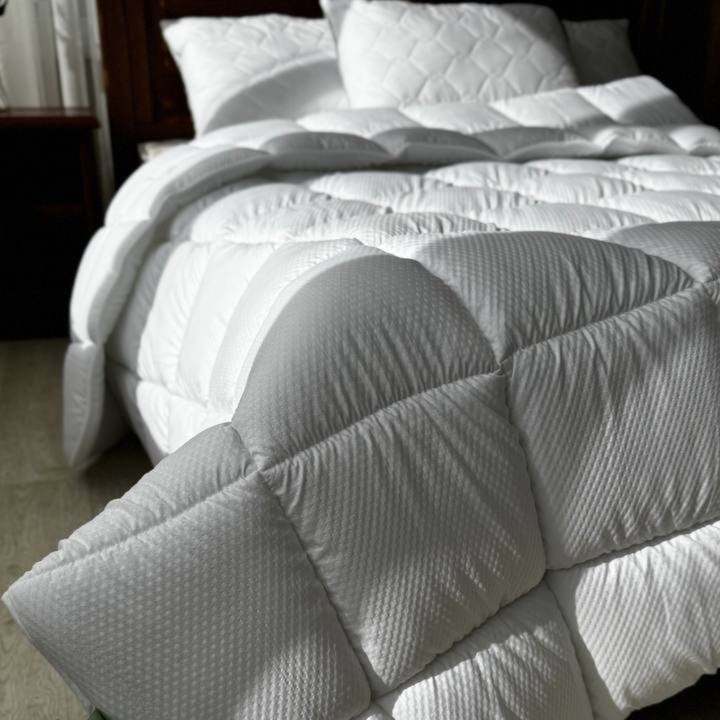 Ковдра Євро 200х220см, наповнювач - Бамбукове волокно ODA bamboo Одіяло Євро розмір, фото 1