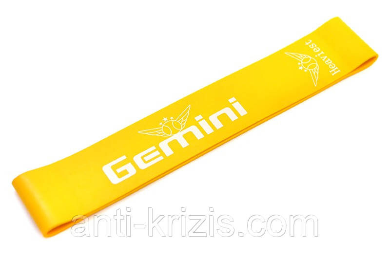 Гума для ніг Gemini жовтий 30 кг GY-22