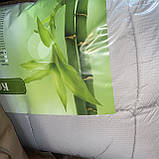 Ковдра двуспальна 175х215см, наповнювач - Бамбукове волокно ODA bamboo Одіяло двоспальний розмір, фото 3