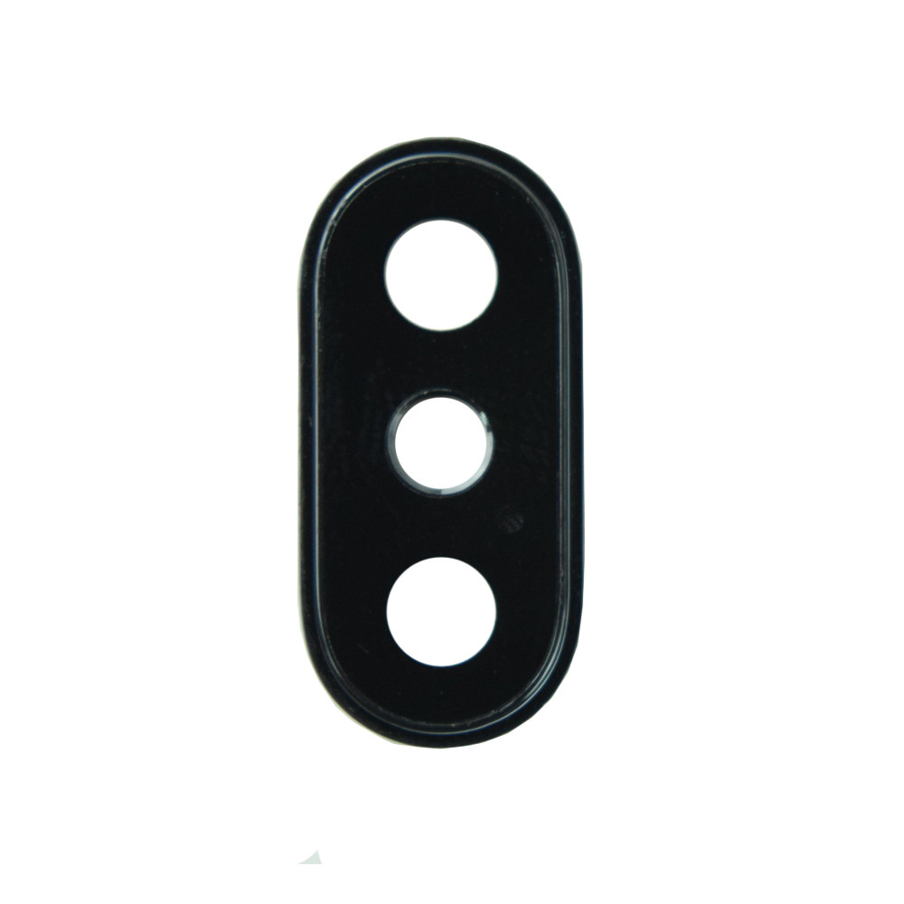 Скло камери iPhone X (з обідком) Space Gray, фото 1