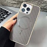 Чохол TPU+PC Carbon Mirage with MagSafe для Apple iPhone 16 Pro (6.3") Antique White, фото 3