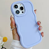 Чохол TPU Ripple для Apple iPhone 16 Pro Max (6.9") Lilac Blue, фото 4