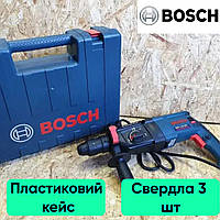Перфоратори Відбійні молотки, Дрель перфоратор 3 сверла, перфоратори електричні 2.7 Дж, професійні перфоратори Bosch GBH 2-28