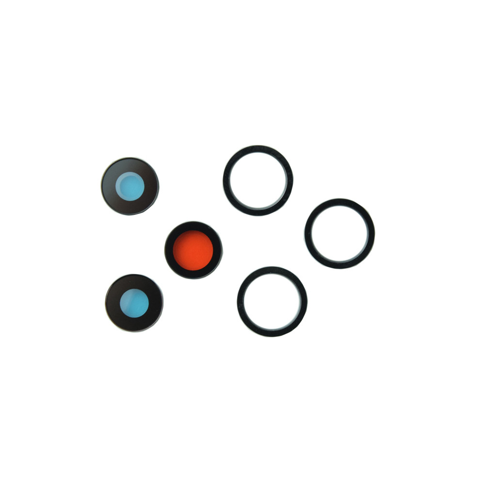 Скло камери iPhone 11 Pro / iPhone 11 Pro Max (комплект 3шт.) Space Gray, фото 1