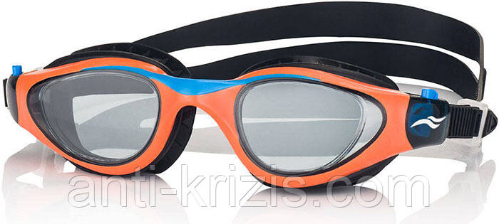 Окуляри для плавання Aqua Speed MAORI 051-75 Помаранчевий-чорний (Оригінал)