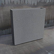 Вазон бетонний Барселона XL 100x100x25 см, вуличний садовий, фото 6