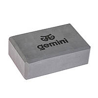 Блок для йоги Gemini 180 грамів GВ001-GREY сірий