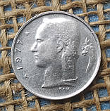 1 франк 1977 року. Бельгiя, фото 2