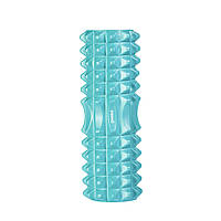 Ролер для занять йогою та пілатесом Gemini Hard G0007-33CYAN 33 см*12,5см