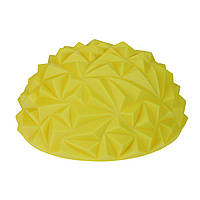 Напівсфера масажна балансувальна 260 грамів Риф Gemini GB002-Y жовтий