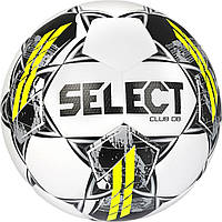 М'яч футбол Select SELECT FB Club DB V23 No4 білий-сірий 086410-045 (Оригінал)