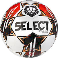 М'яч футбольний SELECT Brillant Super FIFA TB v22 YELLOW (FIFA QUALITY PRO) No5 (Оригінал)