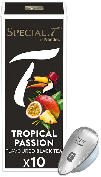 Чай в капсулах для кавоварок Dolce Gusto "Tropical Passion" 10 капсул (потрібен адаптер)