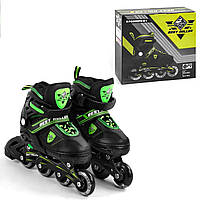 Ролики BEST ROLLER розмір 31-34 зелений