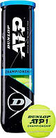 М'ячі для тенісу Dunlop ATP Championship 4PET 4 шт (Оригінал) 601363