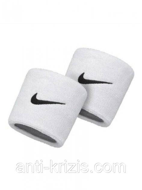 Напульсник Nike SWOOSH WRISTBANDS 2 PK білий N.NN.04.101.OS (Оригинал)