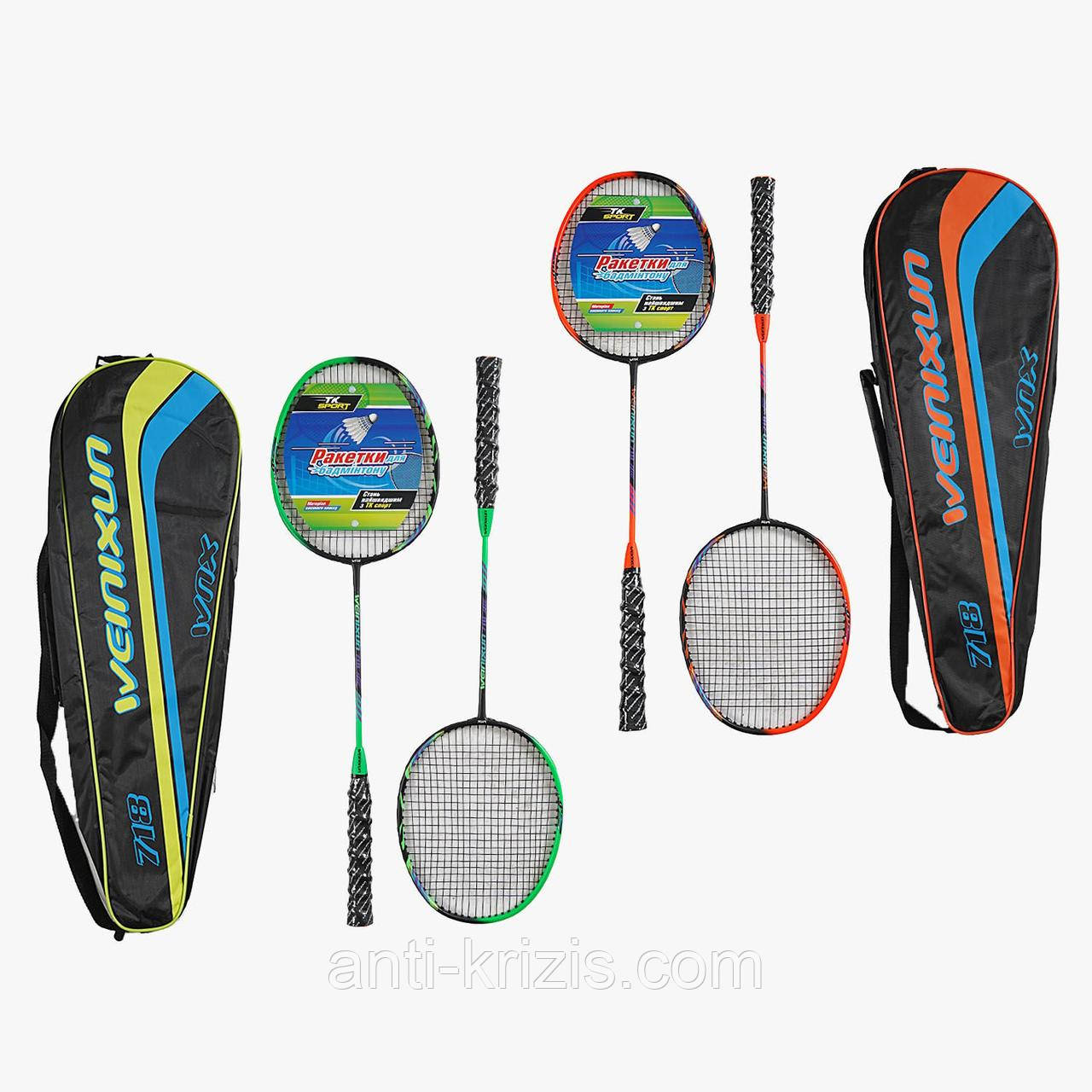 Бадмінтон Weinixun 2 кольори, 2 шт. у чохлі WXN-718