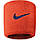 Напульсник Nike SWOOSH WRISTBANDS 2 PK оранжевый Уні OSFM, фото 2