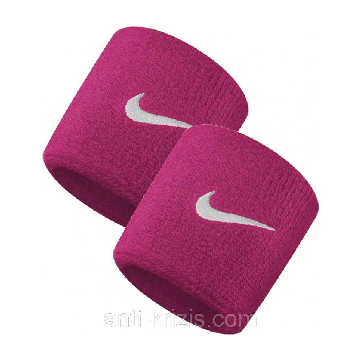 Напульсник Nike SWOOSH WRISTBANDS 2 PK малиновый Уні OSFM