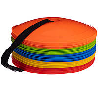 Фішки плоскі для розмітки поля 16 см C-2868 (50 шт.)