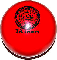 М'яч для художньої гімнастики 15 см Червоний