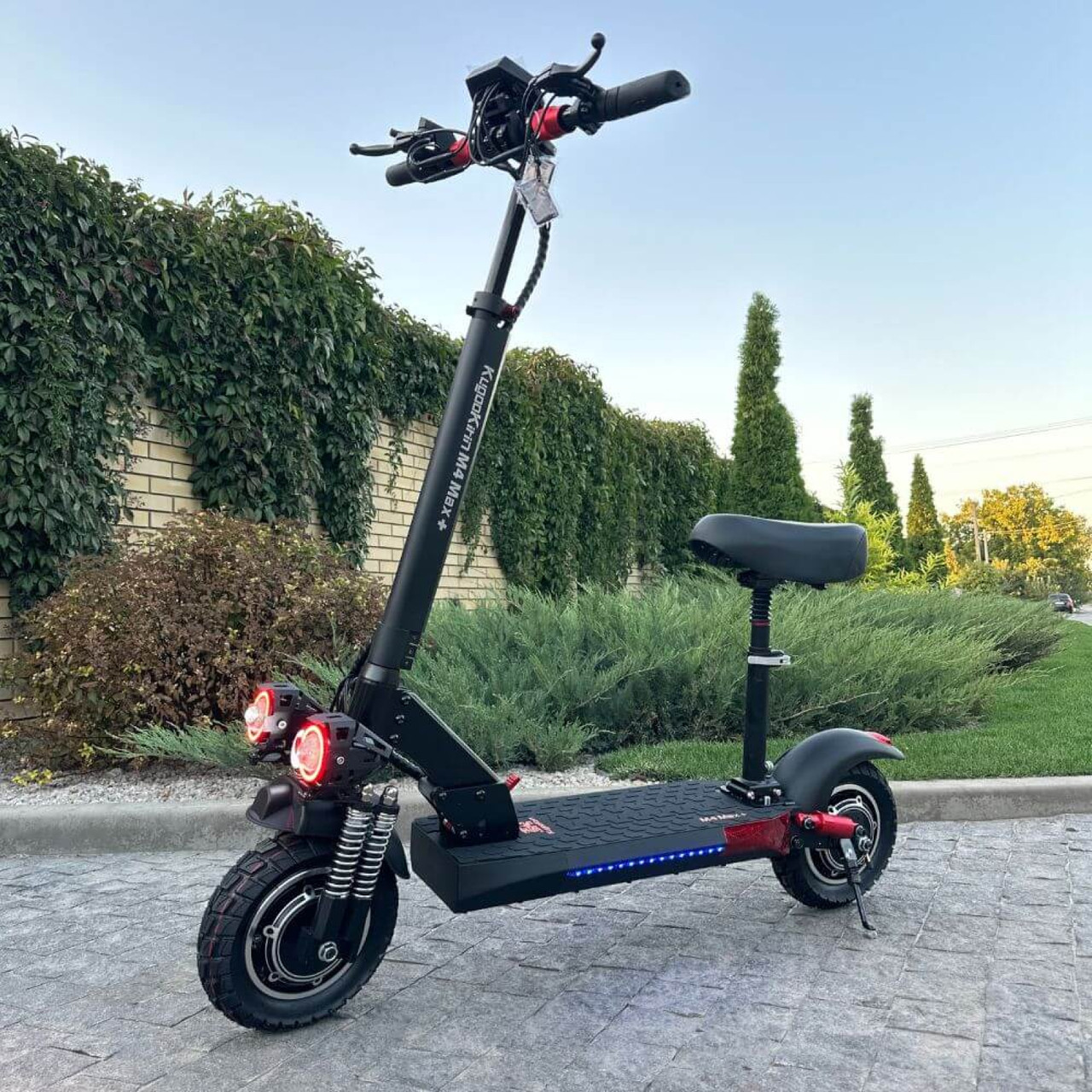 Електросамокат KUGOO M4 Max+ Plus NFC key | Dual motor 21Ah 2000W (без сидіння)