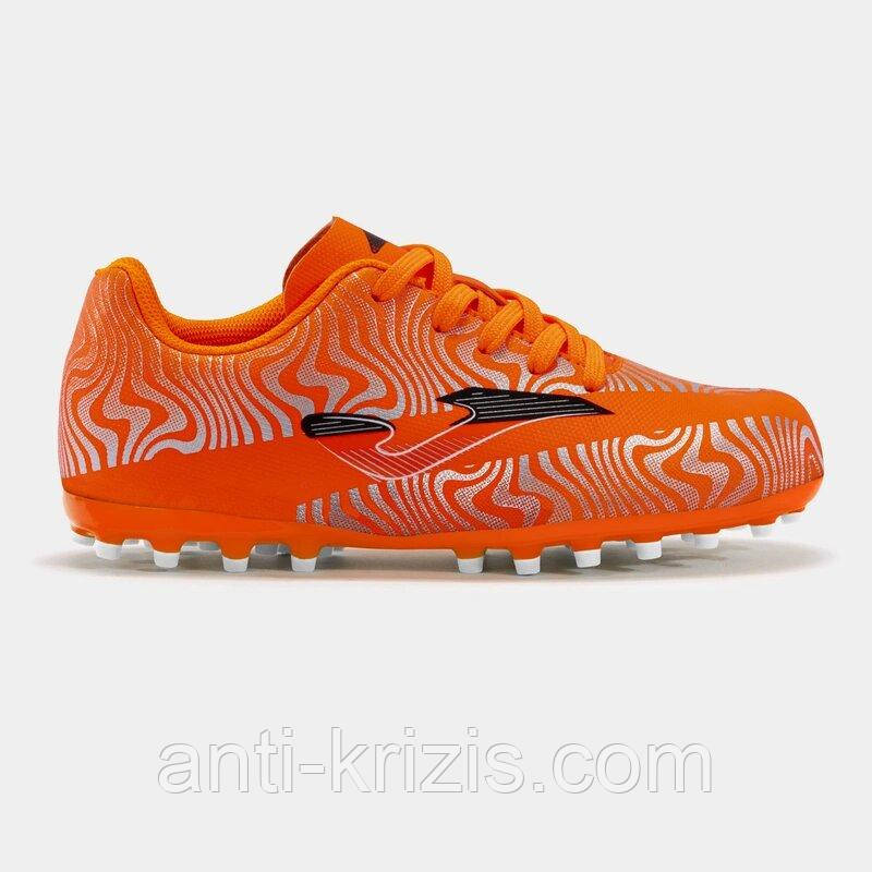 Бутсі Joma EVOLUTION JR дитячий розмір 37 EVJW2408AG Жовтогарячий (Оригінал)