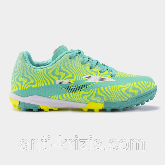 Сороконіжки дитячі Joma EVOLUTION JRdet 33 розмір EVJW2415TF бірюзовий (Оригінал)