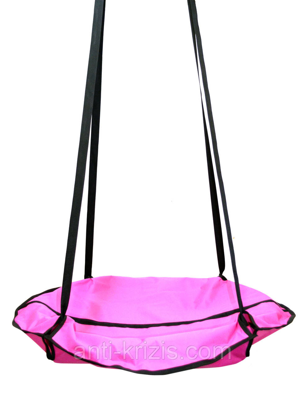 Гойдалка підвісна для дітей і дорослих, гніздо лелека Raspberry (малиновий) KK-01RAS