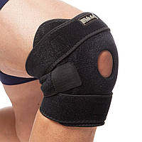 Наколінник бандаж з еластичними ребрами жорсткості MUTE 9051 1 шт чорний