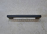 Ручка для кухонних меблів якісна Matte black UU26GR - 128мм, фото 8