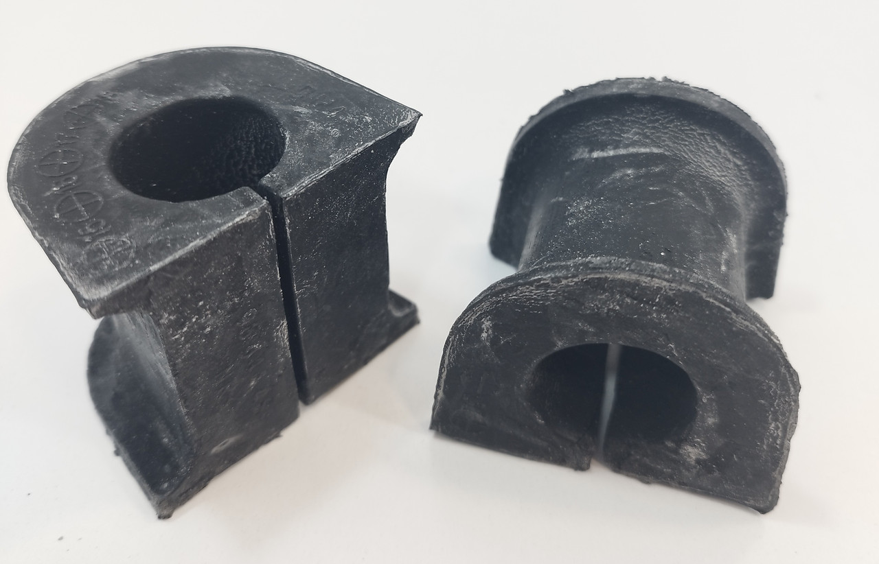 Втулка переднього стабілізатора (к-т 2 шт.) Ланос, Сенс, Нексія (без бурту) ОЕМ Корея (ориг), фото 1