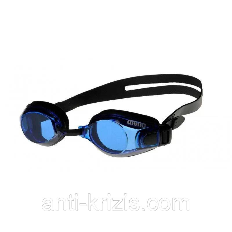 Окуляри для плавання Arena ZOOM X-FIT чорний, синій Уні OSFM 92404-057 (Оригінал)