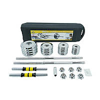 Комплект штангу та гантелі Gemini Sport 50 кг GA-8010-50