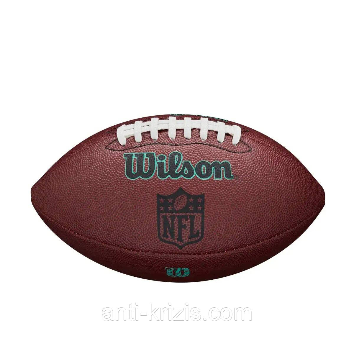 М'яч для американського футболу Wilson NFL IGNITION PRO ECO OF розмір 9 WF3007301XBOF (Оригінал), фото 1
