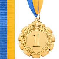 Медалі зі стрічкою 1 місце 6,5 см C-6861-1