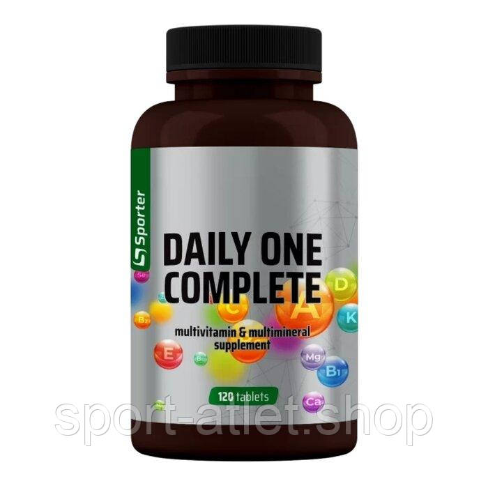 Вітаміни та мінерали Sporter Daily one Complete, 120 таблеток