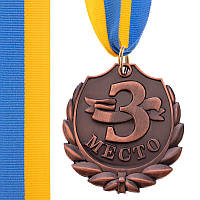 Медалі зі стрічкою 3 місце 5 см C-4843-3