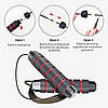 Скакалка швидкісна Power Play 4210 2.7 м, Black/Red, фото 5