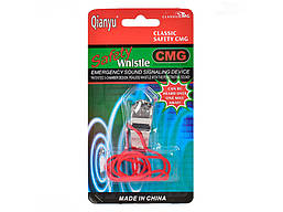 Свисток металевий Qianyu GS-0232