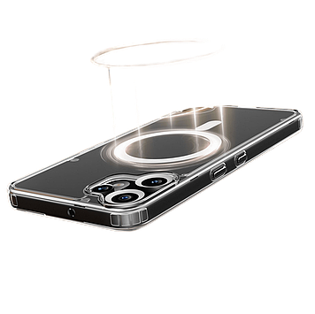 Чохол на Nothing CMF Phone 2 Pro бампер накладка TPU силіконовий протиударний прозорий "CLEAR-MagSafe"