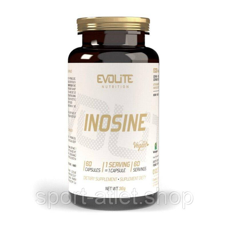 Інозин Evolite Nutrition Inosine, 60 вегакапсул, фото 1