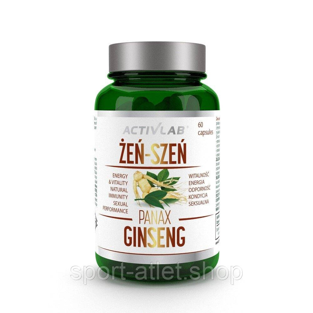 Натуральна добавка ActivLab Panax Ginseng, 60 капсул, фото 1