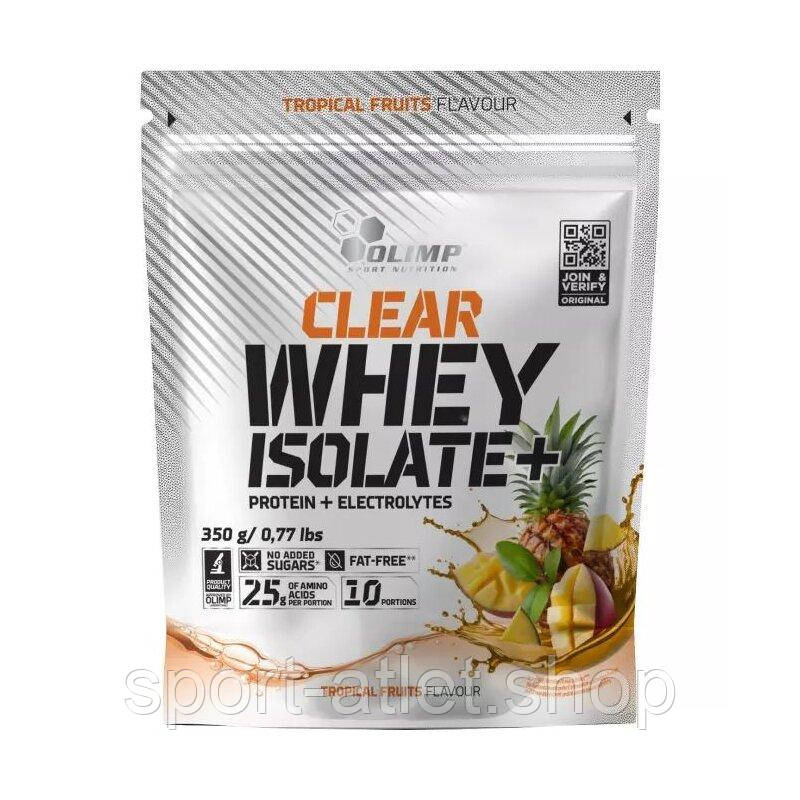 Протеїн Olimp Clear Whey Isolate+, 350 грам - Тропічні фрукти, фото 1