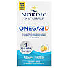 Жирні кислоти Nordic Naturals Omega-3D, 60 капсул - Лимон, фото 2
