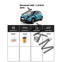 Комплект фільтрів Mitsubishi ASX 1.6 DI-D (2015-) WIX