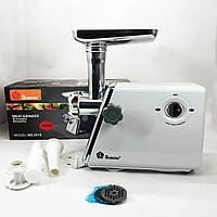 Мясорубки электрические Domotec MS-2018 Мощная бытовая мясорубка для дома 2500 Вт Электро мясорубку 1 кг/мин Соковыжималка