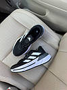 Кросівки чоловічі чорні Adidas Adistar 2.0 Black White (20996), фото 8